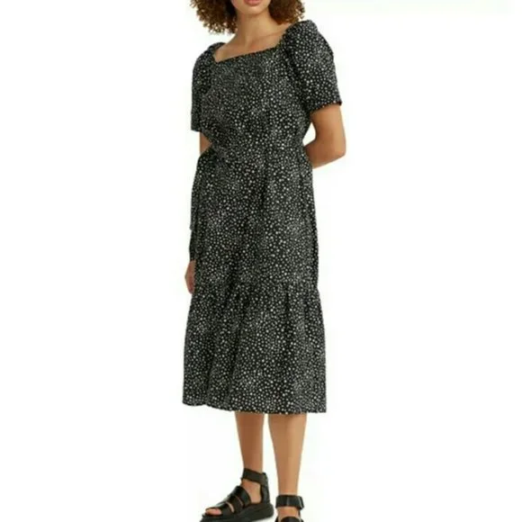 Levi's Cotton Floral Midi Dress XXL - Picture 3 of 7